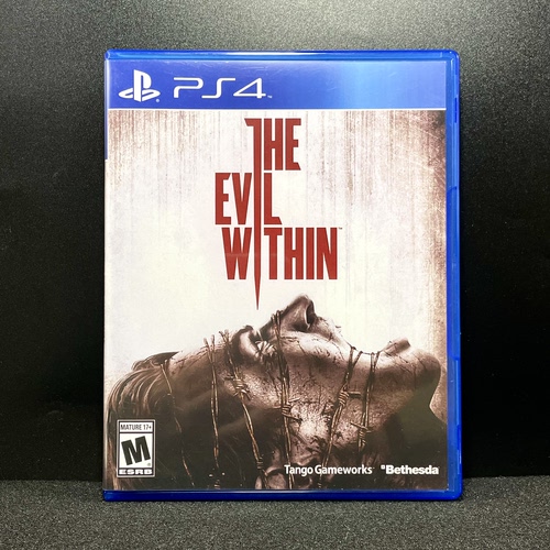 PS4国产包装盒 恶灵附身1 The Evil Within 自印封面 没有光盘