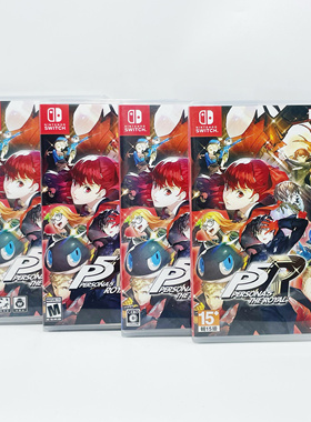switch ns装饰品 女神异闻录5皇家版 P5R 自制封面盒子 没有卡带