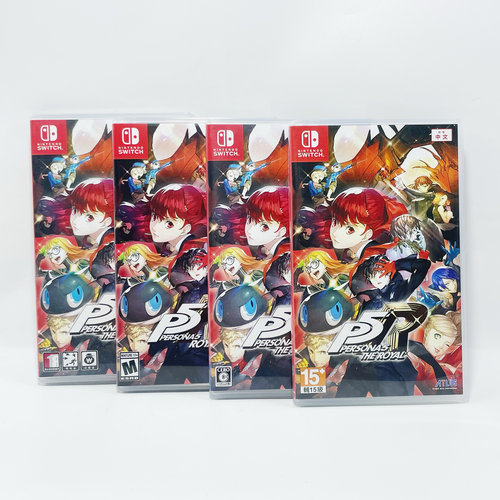 switch ns装饰品 女神异闻录5皇家版 P5R 自制封面盒子 没有卡带