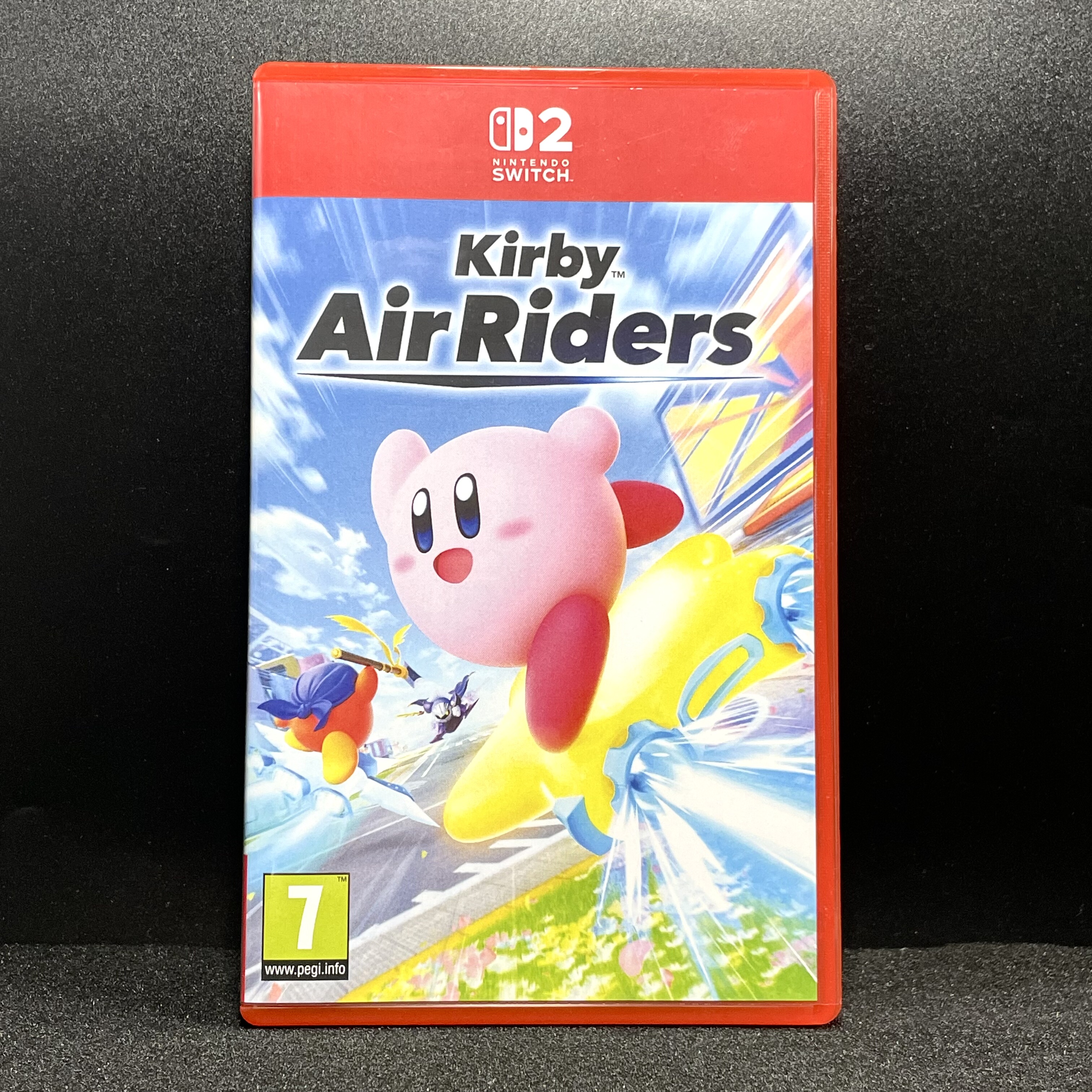 Switch2 ns2国产包装盒 卡比的驭天飞行者 自印封面 无卡带 空盒