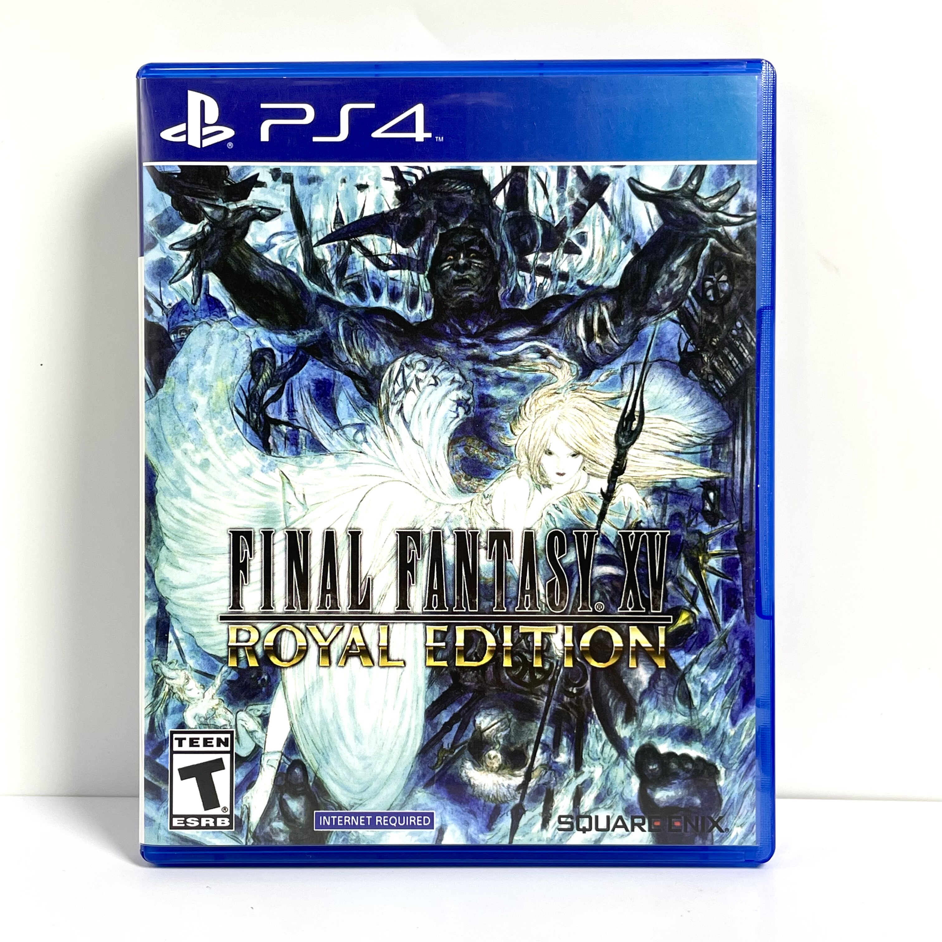 PS4国产包装盒 最终幻想15 皇家版 FF15 自印封面 没有光盘 空盒