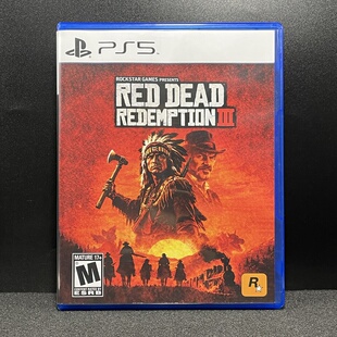 PS5国产包装盒 荒野大镖客3 大表哥3 自制封面 没有光盘 空盒