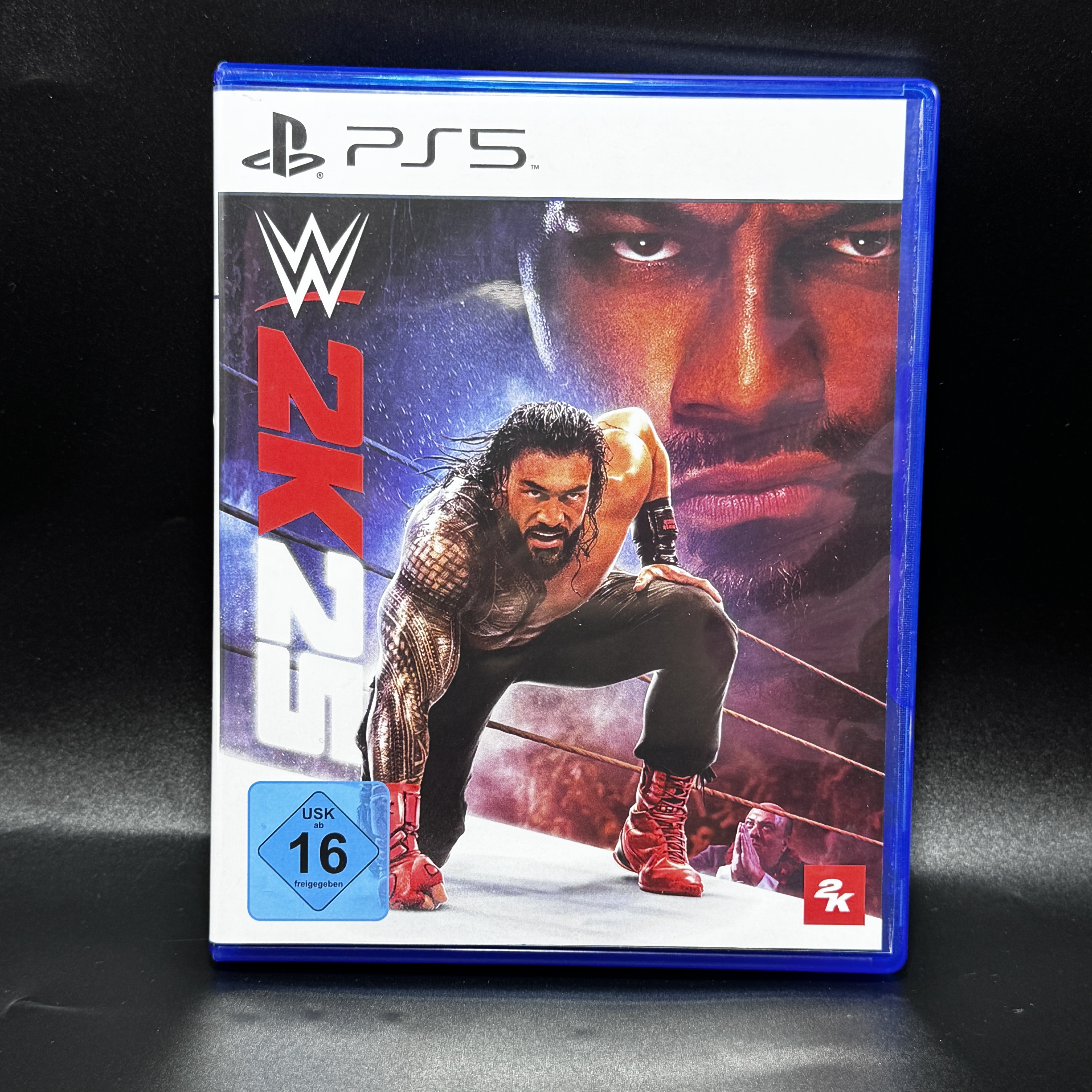 PS5国产包装盒 WWE2K25 美国职业摔跤联盟25 自制封面 仅空盒