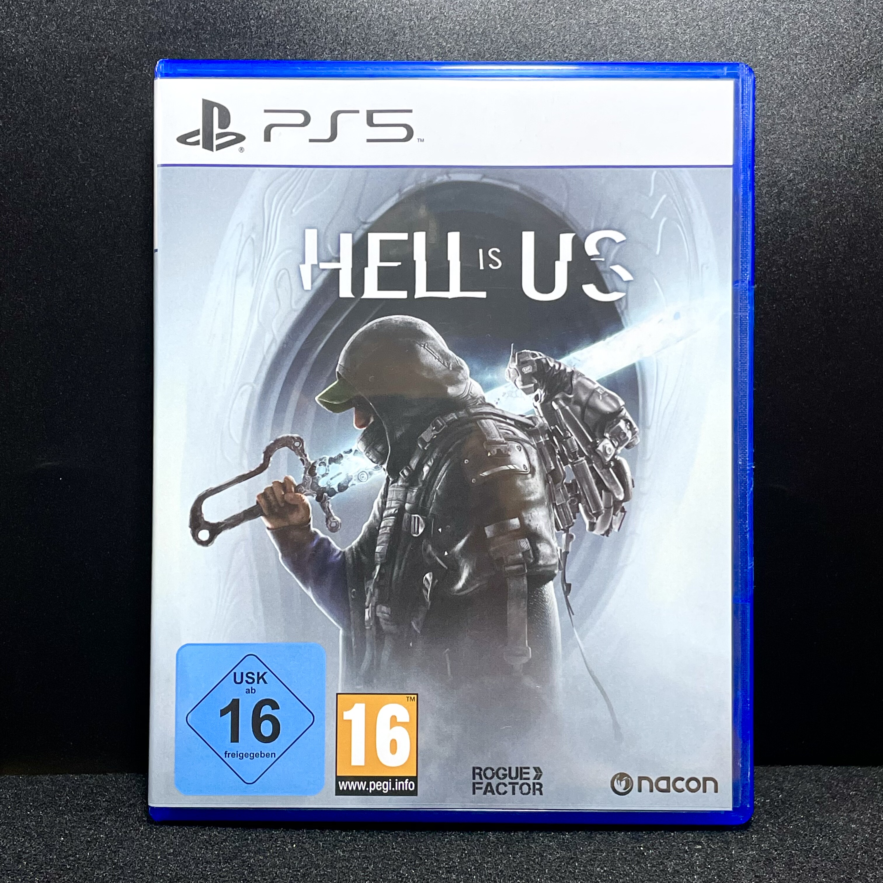 PS5国产包装盒 地狱即我们 hell is us 自制封面 没有卡带 仅空盒