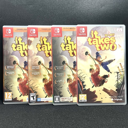 Switch ns国产包装盒 双人成行 it takes two 自印封面 没有卡带