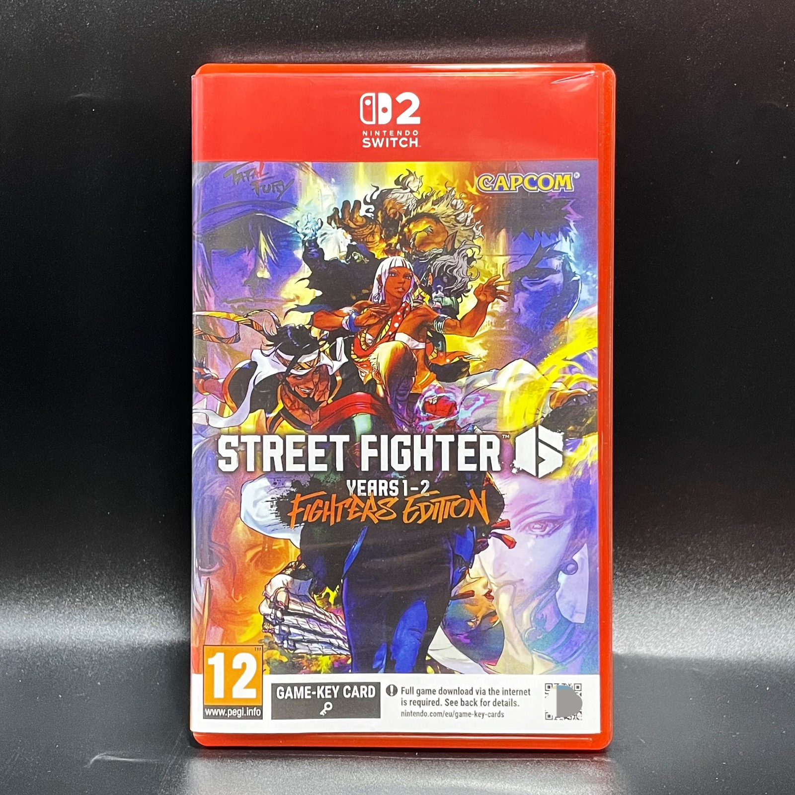 Switch2 ns2包装盒 街霸6 快打旋风 自制封面 没有卡带 不能玩