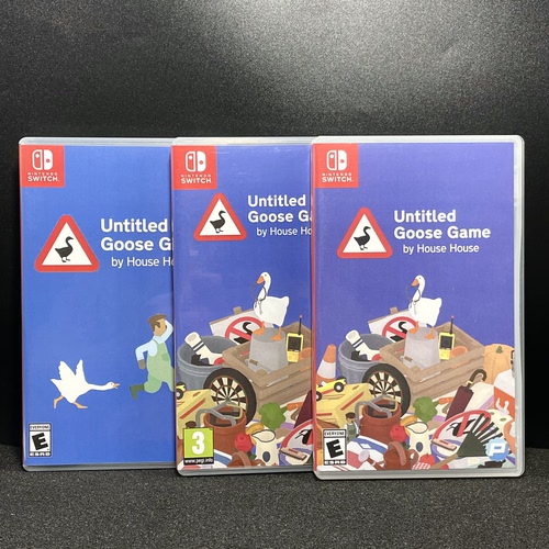 Switch ns国产空盒 捣蛋鹅 Untitled Goose Game 自印封面 无卡带