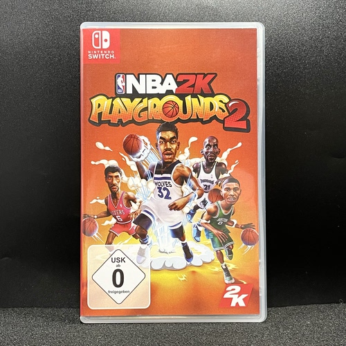 Switch ns国产包装盒 NBA 2K 游乐场2 自印封面 没有卡带 仅空盒
