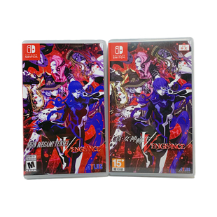 switch ns非游戏 真女神转生5 复仇/V 自制包装盒 无卡带 不能玩