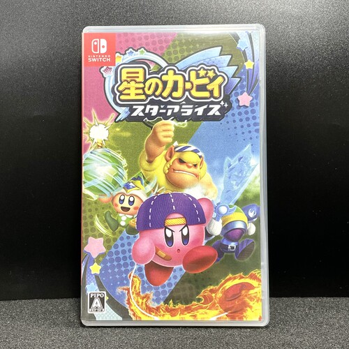 Switch ns国产包装盒 星之卡比 特典版 自印封面 没有卡带 仅空盒