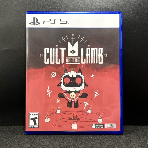 PS5国产收纳盒 咩咩启示录 Cult of the Lamb 自印封面 没有光盘