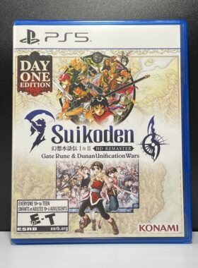 PS5国产包装盒 幻想水浒传1+2合集 自印封面 没有光盘 空盒