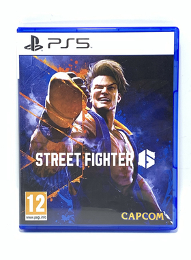 PS5非游戏 街霸6 STREET FIGHTER6 自制封面盒子 不能玩 无光盘