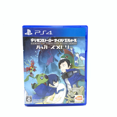 PS4非游戏 数码宝贝物语 骇客追忆 网络侦探 封面盒子 仅用于装饰