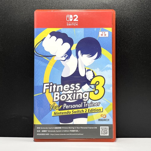 Switch2 ns2国产包装盒 有氧拳击3 自印封面 没有卡带