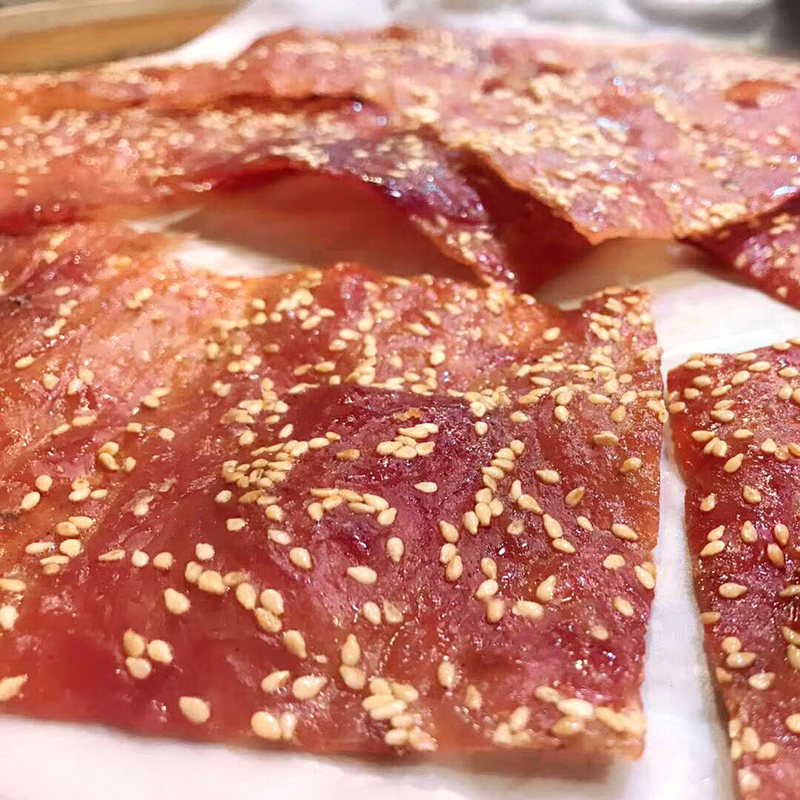 ÖíÈ⸬³±ÉÇ¿Úζ֥Âé̼¿¾ÊÖ¹¤ÖíÈâÆ¬¸É¸£½¨ 250g ÌØ²úÁãʳÈâʳС³Ô