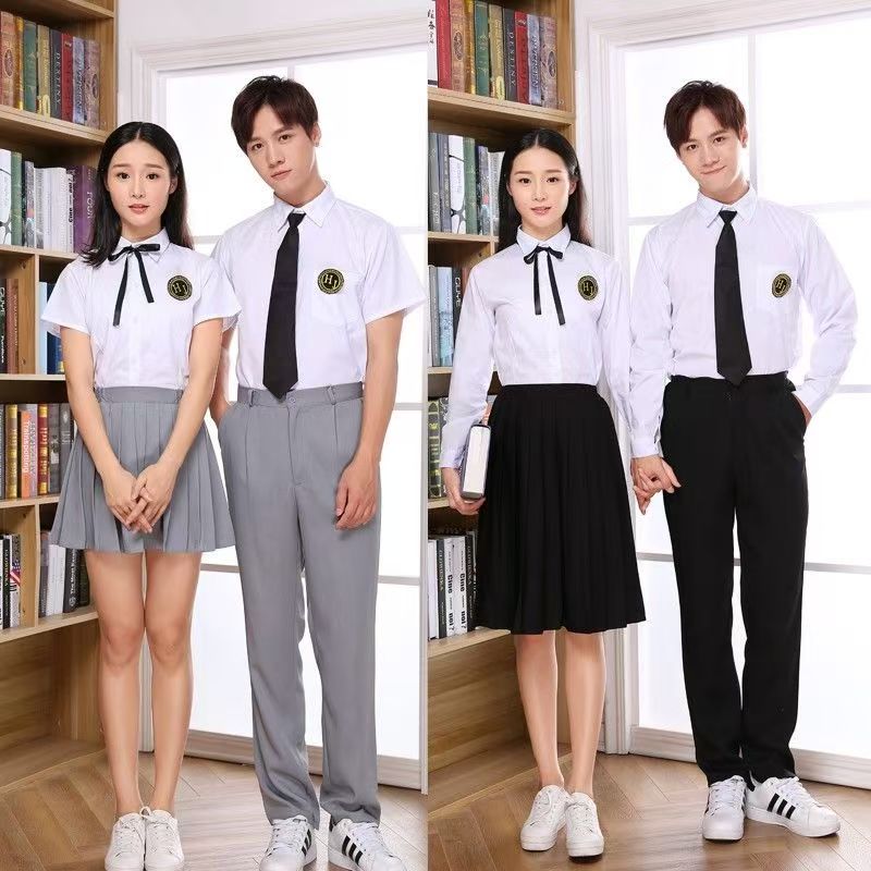 中小学生朗诵合唱演出服毕业班服