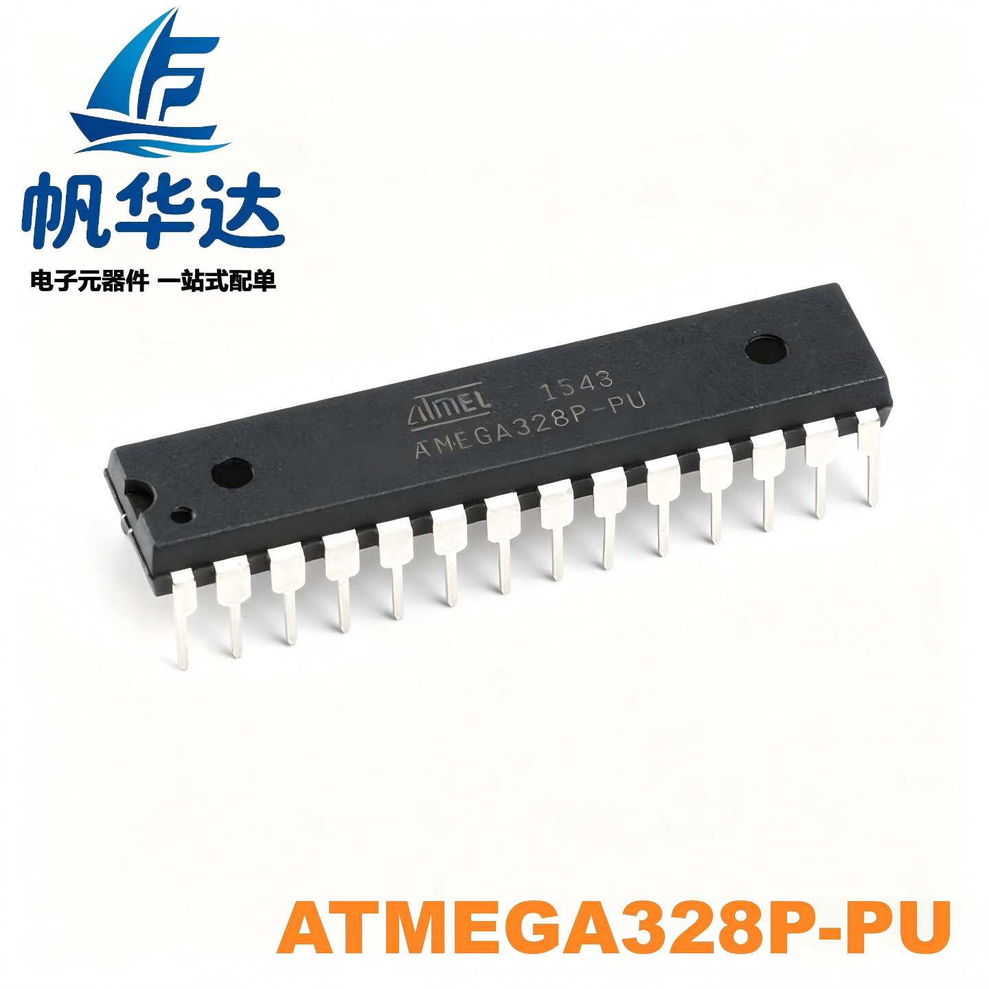 ATMEGA328P-PU DIP28 直插 8 位 AVR 单片机 MEGA328P 控制器 IC图片