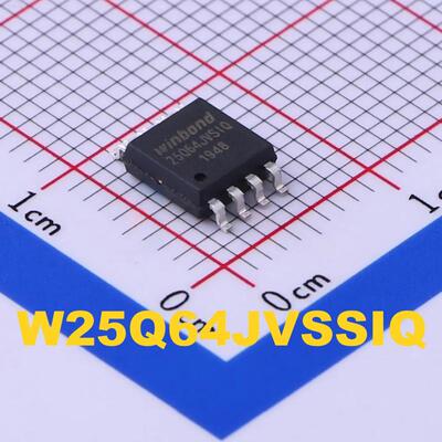 全新原装 W25Q64JVSSIQ 封装SOP-8 64Mbit SPI FLASH存储器IC芯片