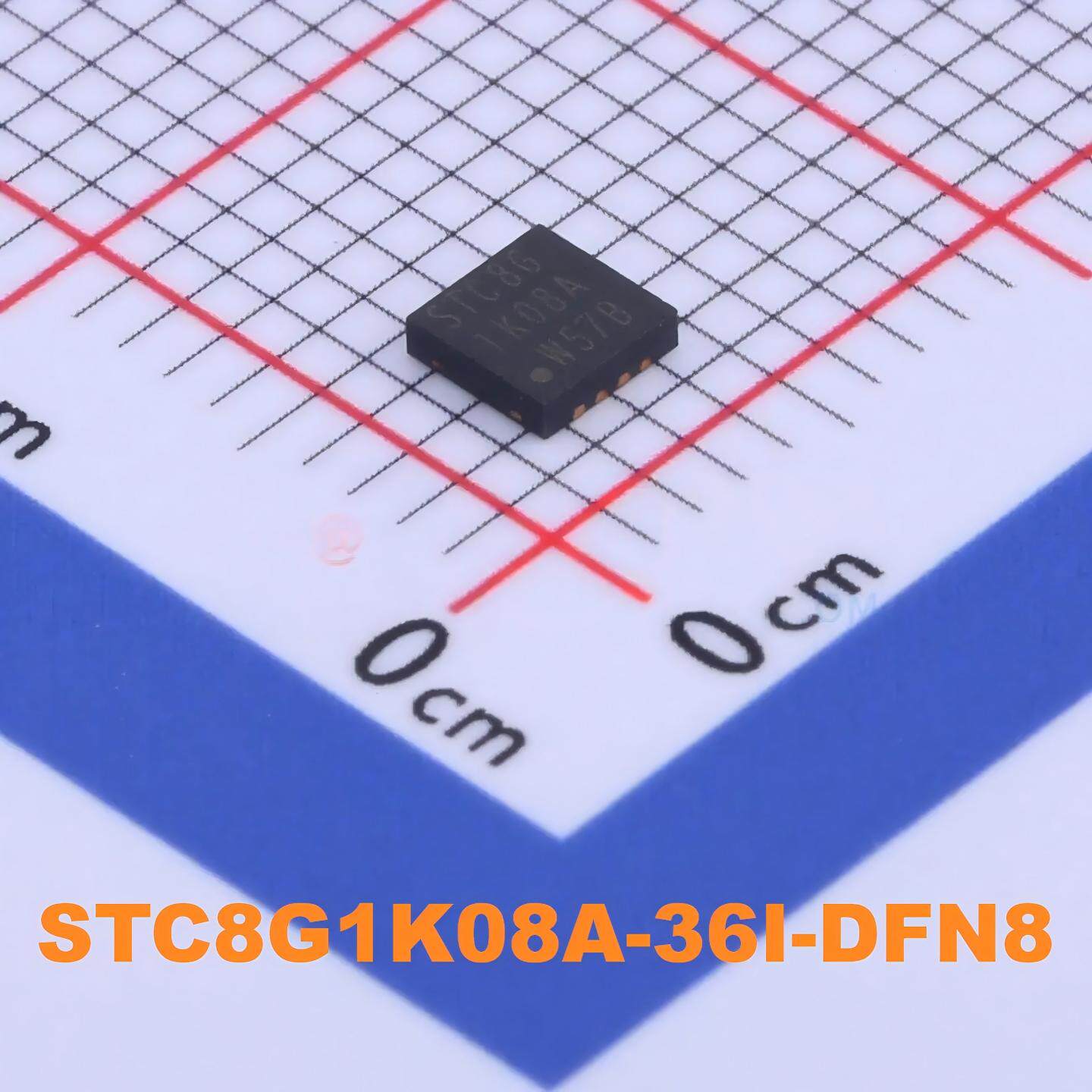 全新原装 STC8G1K08A-36I-DFN8 增强型1T 8051单片机 微控制器MCU图片