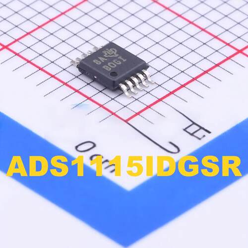 全新原装 ADS1115IDGSR 封装VSSOP-10 16位模数转换器IC芯片 现货