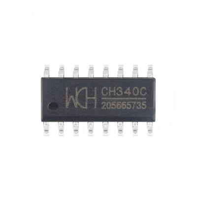 原装正品 贴片 CH340C SOP-16 USB转串口 IC 芯片 内置晶振
