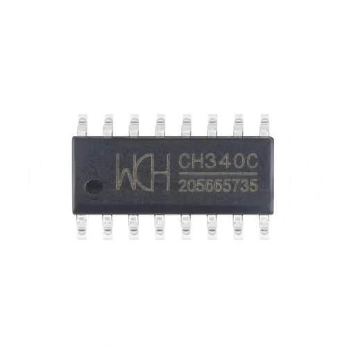 原装正品 贴片 CH340C SOP-16 USB转串口 IC 芯片 内置晶振