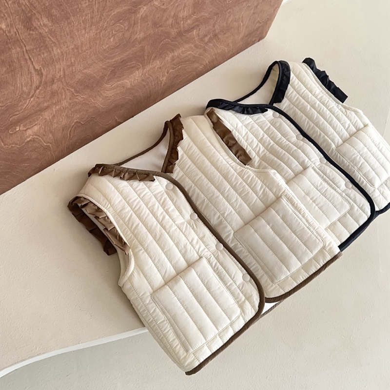 儿童马甲男童背心女童秋冬加绒加厚绵内搭坎肩儿童马甲宝宝暖马夹