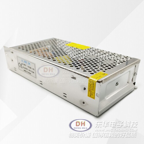 S-200-24 DC24V8.5A 200W原装现货LED开关电源工控监控变压器