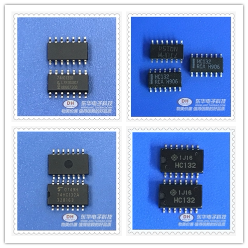 HC132D TC74HC132A SOP14四2输入与非门施密特触发器原装进口现货