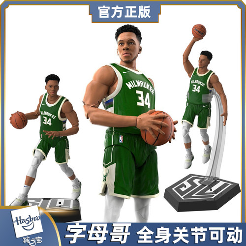 NBA字母哥关节可动手办