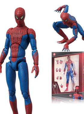 CT厂 maf001 超凡蜘蛛侠 超凡1加菲关节可动手办模型玩具公仔礼物