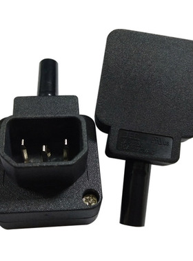 品字接线插头90度头排插插板插座电源线插线板国标组装自接头认证