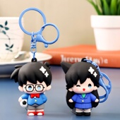 名侦探柯南钥匙扣Q版 毛利兰卡通动漫周边学生情侣书包挂件小礼品