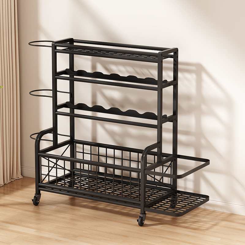 运动健身器材收纳层架家用篮球架壶铃哑铃架泡沫轴瑜珈垫置物架带