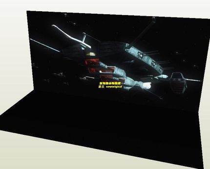 1比144 100高达一年战争ZEON吉翁渣古扎古ZAKU背景纸场景模型