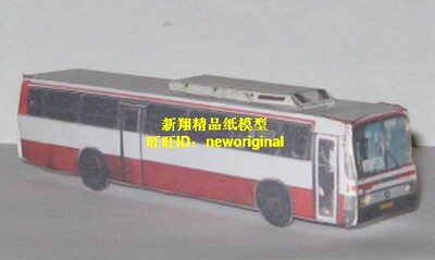 开曼群岛 巴士 公交车 旅游车 旅游巴士 旅行车 客车 汽车 模型