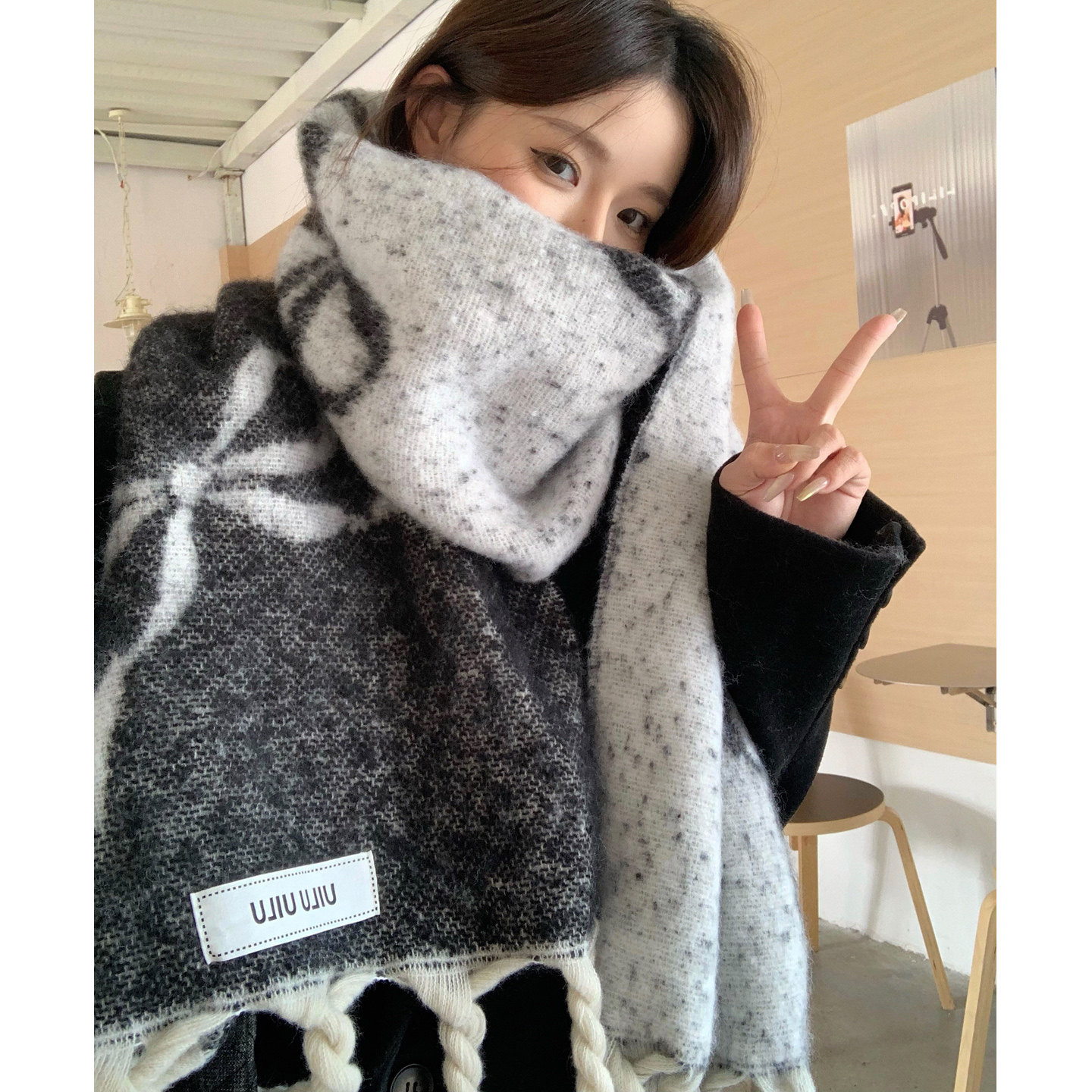 围巾女款2026新款冬加厚女生今年流行爆高级感粗麻花流苏女士围脖,服饰配件/皮带/帽子/围巾,围巾/丝巾/披肩,淘宝优惠券,粉丝福利购,淘宝优惠卷