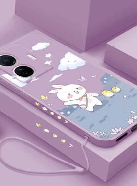 vivos15e手机壳女款s15e保护套软V2190A直边液态硅胶潮牌可爱外壳