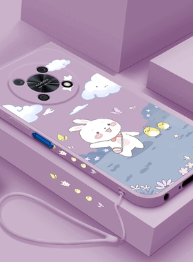 兔子云适用华为智选nzone50pro手机壳新款hinova9se液态硅胶软智选nzones7pro+个性创意nova9z简约男女保护套