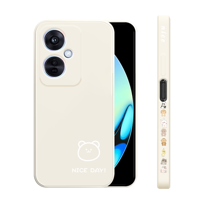 适用oppoa2手机壳新款A2小熊小兔OPPO保护套opooa全包防摔PJG110液态oppa硅胶软壳opa网红男女款外壳个性创意