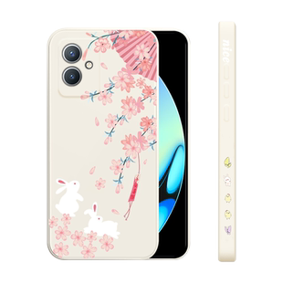 适用于vivoy33s手机壳vivo y33e新款液态硅胶软y32直边全包防摔y3s保护套y3兔子网红女款个性创意情侣潮