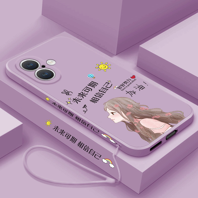 适用苹果16手机壳新款iPhone16plus液态硅胶软壳网红女款16promax时尚镜头全包防摔ip十六超薄保护套未来可期