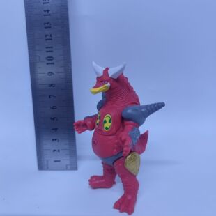 正版灵动创想11cm可动人偶奥特曼暴雷闪电怪兽软胶无包装玩具