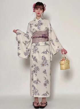 GRL分体和服浴衣涤纶材质好穿
