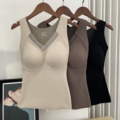 无痕保暖内搭背心石墨烯