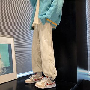 2025秋新款潮流青春流行长裤宽松潮牌男慵懒百搭运动裤JC1513-P45图片