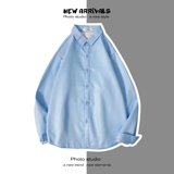 大力主推5618A加绒-P28冬季男士修身长袖衬衫加厚商务男纯色衬衣，男装衬衫，星座1703A-1