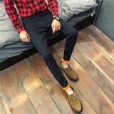 21冬装主推加绒牛仔裤男黄金绒黑色修身青年九分裤K05加绒-P25，男装牛仔裤，星座1703A-1