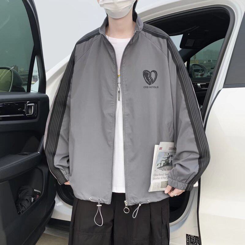 2025春秋季新款韩版潮流ins港风衣服学生原宿风痞帅外套JK18-P45,男装风衣,星座1703A-1